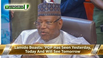 Lamido Boasts: ‘PDP Has Seen Yesterday, Today And Will See Tomorrow