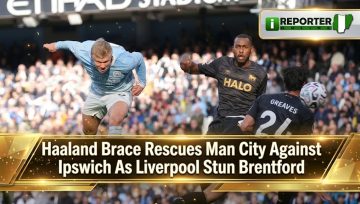Haaland Brace Rescues Man City Against Ipswich As Liverpool Stun Brentford