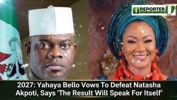 2027: Yahaya Bello Vows To Defeat Natasha Akpoti, Says ‘The Result Will Speak For Itself
