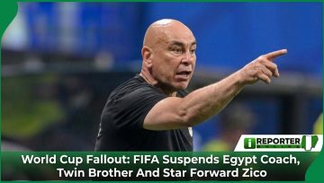 World Cup Fallout: FIFA Suspends Egypt Coach, Twin Brother And Star Forward Zico