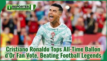 Cristiano Ronaldo Tops All-Time Ballon d’Or Fan Vote, Beating Football Legends